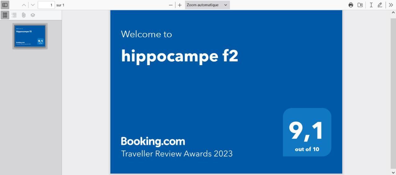 Hippocampe F2 Lejlighed Fréjus Eksteriør billede